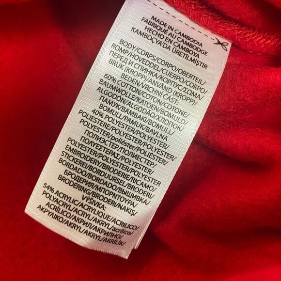 Polo Ralph Lauren Americana Fleece Hoodie Mens size Large New with Tags (b) - Picture 7 of 8